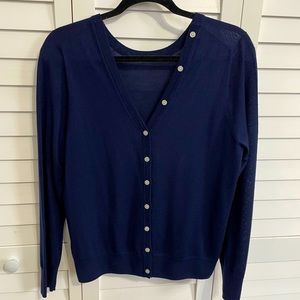 J.Crew wool cardigan size L. Like new.